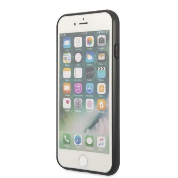 Guess - Guess iPhone 7/8/SE (2020/2022) Mobilskal Saffiano Triangle