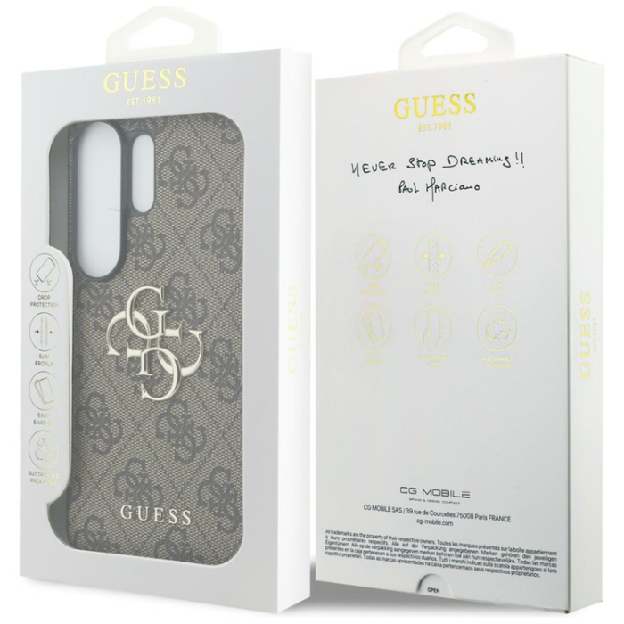 Guess - Guess Mobilskal För Galaxy S26 Ultra MagSafe 4G Big Metal Logo