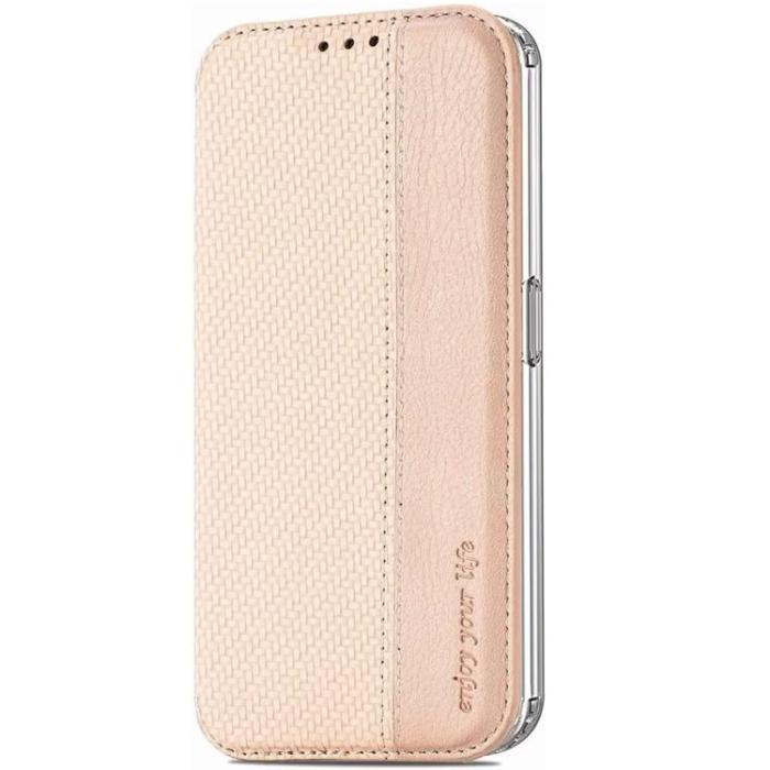 A-One Brand - Nothing Phone 1 Plånboksfodral Silikon Flip - Rosa
