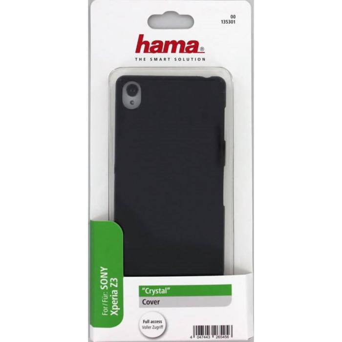 UTGATT1 - HAMA Mobilskal Crystal till Sony Xperia Z3 - Svart