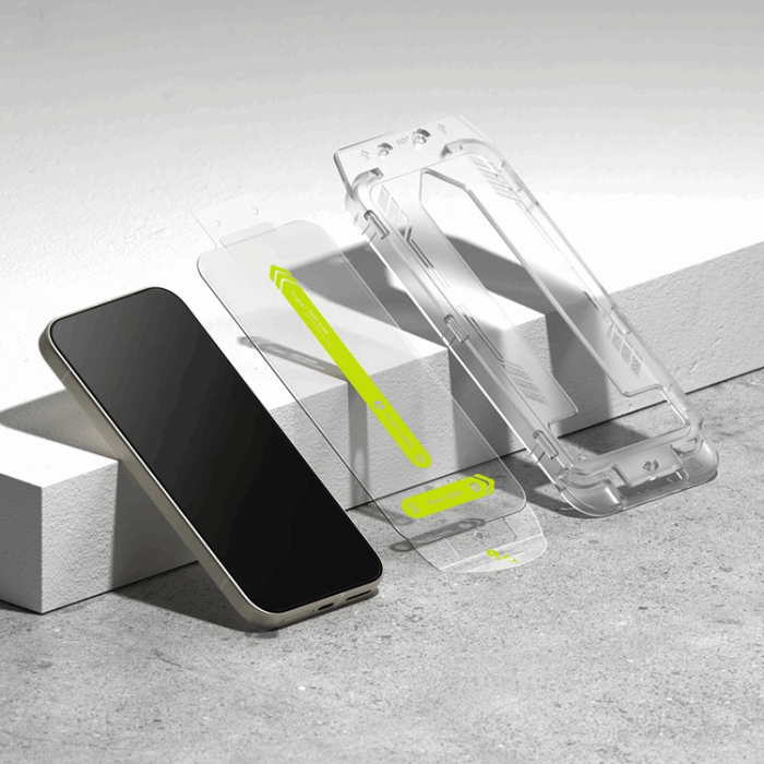 Ringke - [2-Pack] Ringke Google Pixel 9a Härdat Glas Skärmskydd Easy Slide - Clear