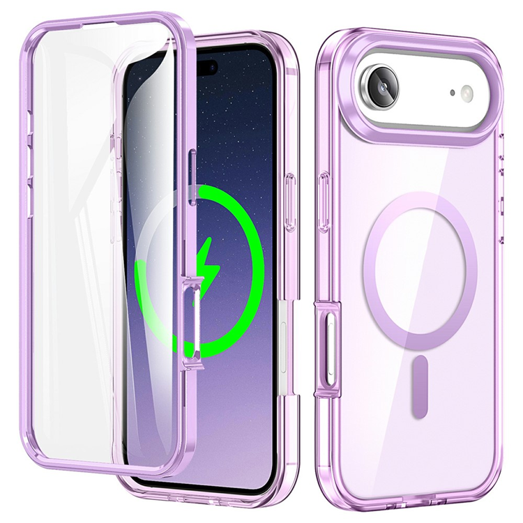 iPhone Air Mobilskal MagSafe med PET Skärmskydd - Lila | 2353 | AlltMobil