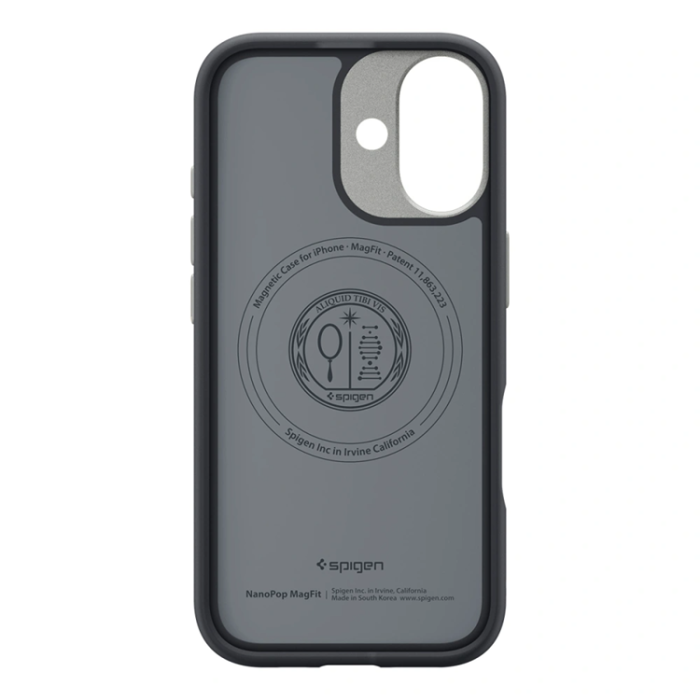 Spigen - Spigen iPhone 17 Mobilskal Magsafe Nano Pop - Svart