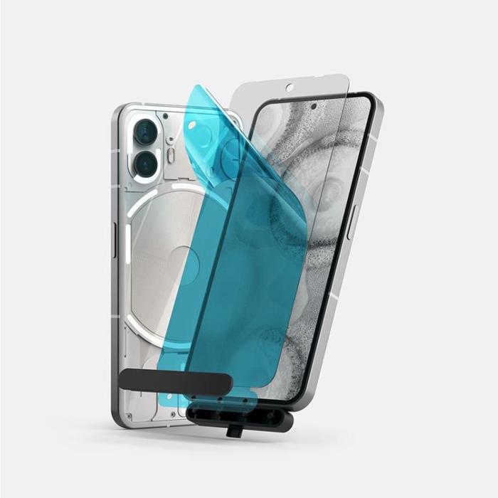 UTGATT - [2-Pack] Ringke Nothing Phone 2 Härdat Glas Skärmskydd