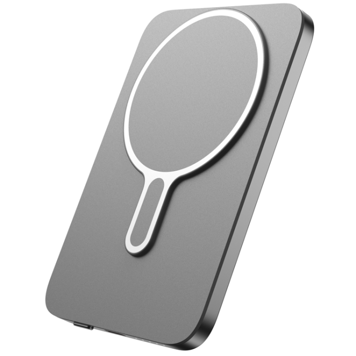 QUALO - Qualo Powerbank Magsafe 5000 mAh 20W - Grå