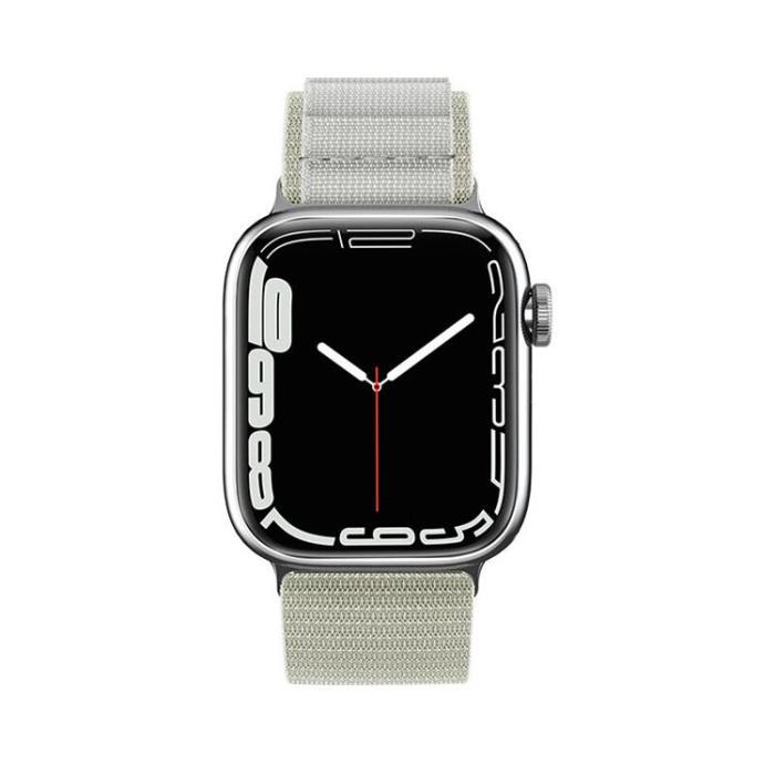 OEM - Apple Watch 4/5/6/7/8/SE (38/40/41mm) Armband Alpine - Silver