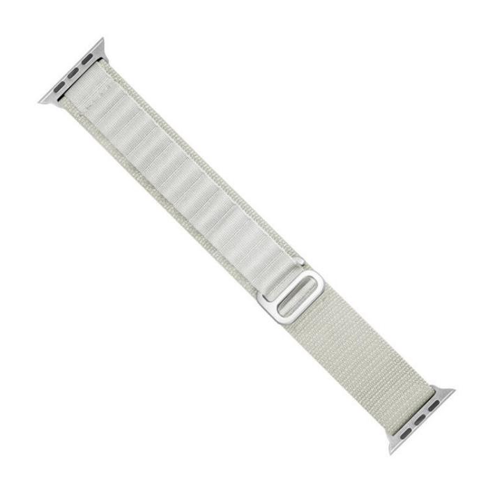 OEM - Apple Watch 4/5/6/7/8/SE (38/40/41mm) Armband Alpine - Silver