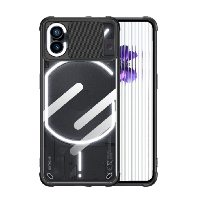 Rzants - Rzants Nothing Phone 1 Skal Camshield TPU - Svart