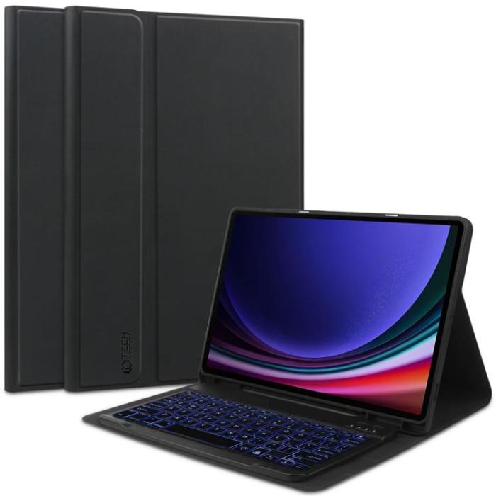 Tech-Protect - Tech-Protect Galaxy Tab A9 Plus Fodral med Tangentbord