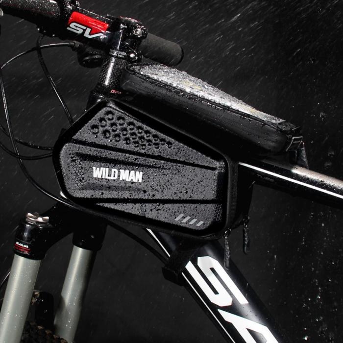 WildMan - Wildman Mobilhållare för Cykel XXL - Svart