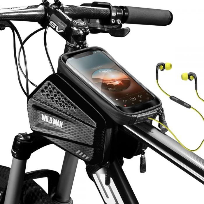 WildMan - Wildman Mobilhållare för Cykel XXL - Svart