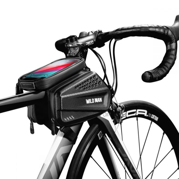 WildMan - Wildman Mobilhållare för Cykel XXL - Svart