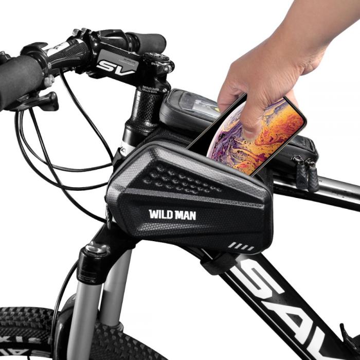 WildMan - Wildman Mobilhållare för Cykel XXL - Svart