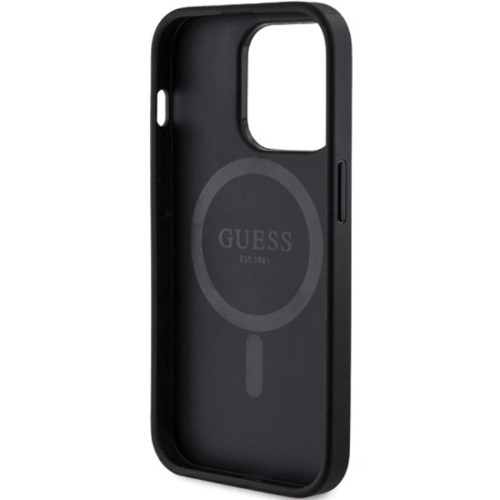 Guess - Guess Mobilskal till iPhone 13/13 Pro Magsafe Collection - Svart