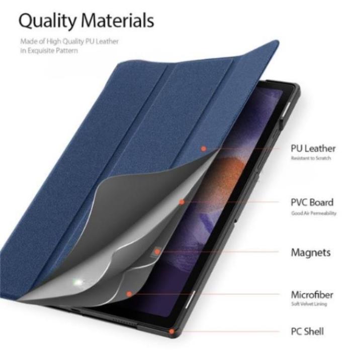 Dux Ducis - Dux Ducis Galaxy Tab A8 10.5 (2021) Fodral Domo Series Shockproof - Blå