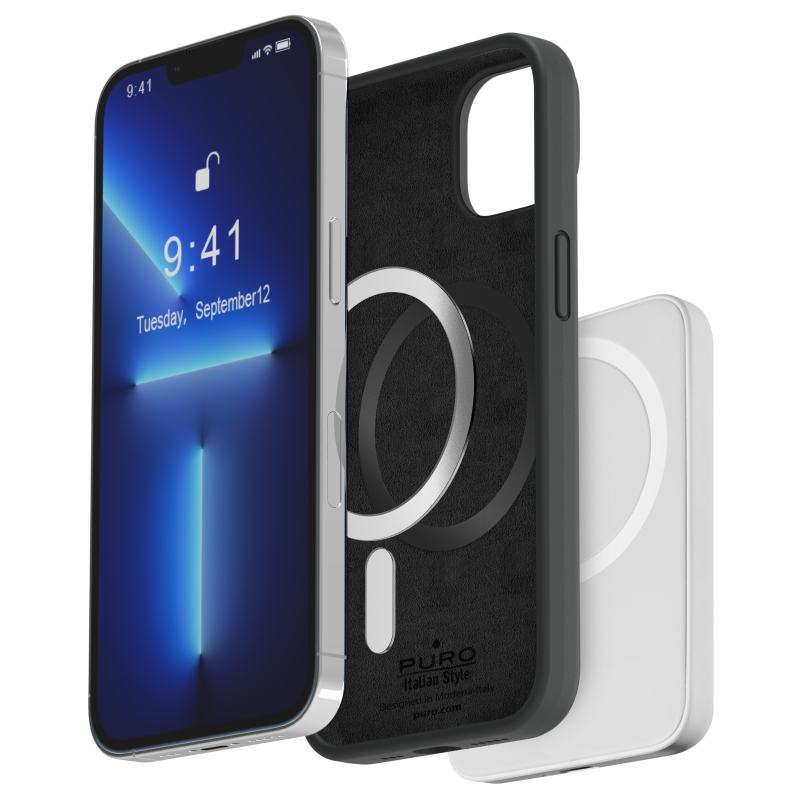 Puro iPhone 14 Pro Mobilskal Magsafe Icon - Svart | 2353 | AlltMobil