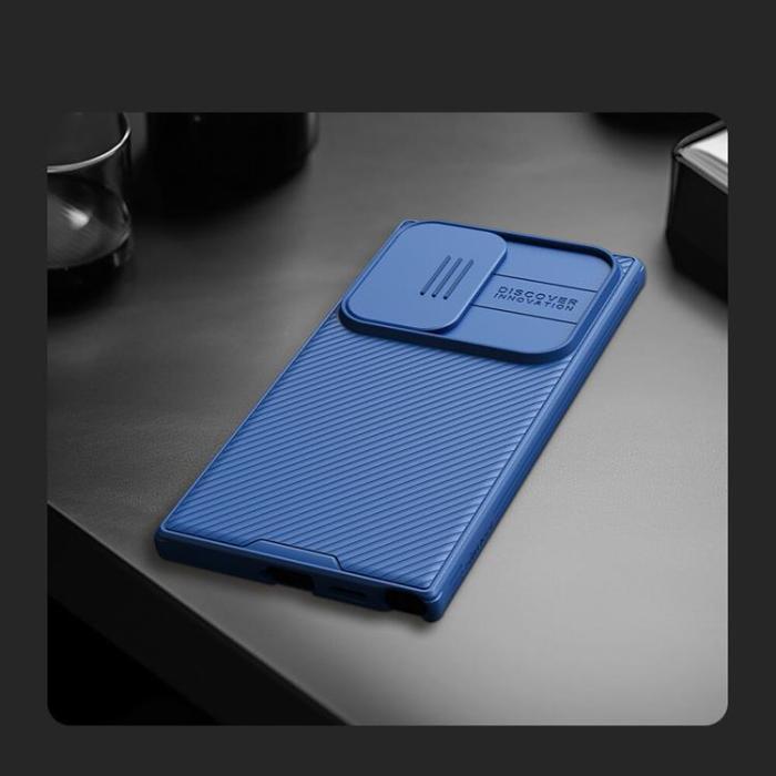 Nillkin - Nillkin Galaxy S24 Ultra Mobilskal CamShield Pro Armored - Blå
