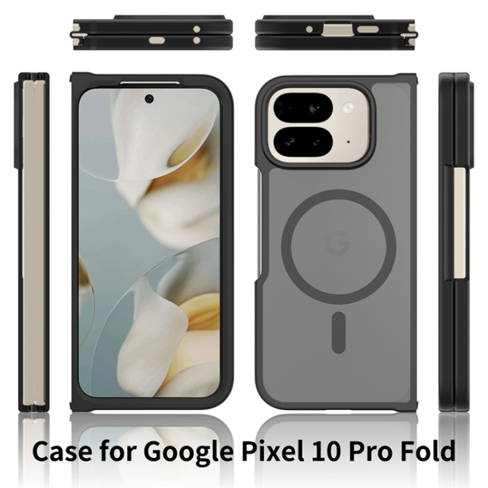 A-One Brand - Google Pixel 10 Pro Fold Mobilskal MagSafe Skin Touch - Svart