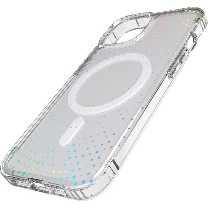 Tech21 - Tech21 Evo Sparkle MagSafe Apple iPhone 13/14/15/16e Transparent
