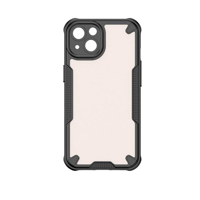 OEM - iPhone 15 Mobilskal Defender Matt - Svart