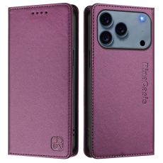 RINACASIS - RINACASIS iPhone 17 Pro Max Plånboksfodral RC01 RFID - Violett