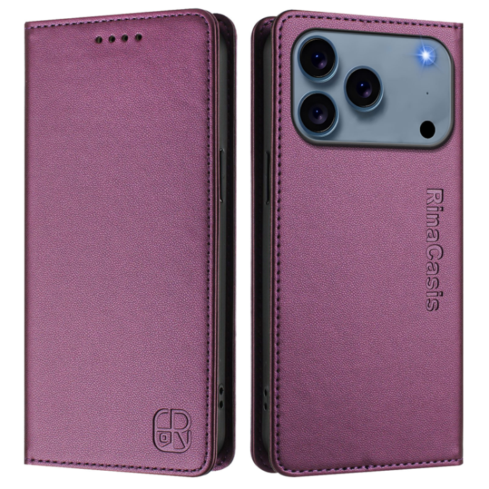 RINACASIS - RINACASIS iPhone 17 Pro Max Plånboksfodral RC01 RFID - Violett