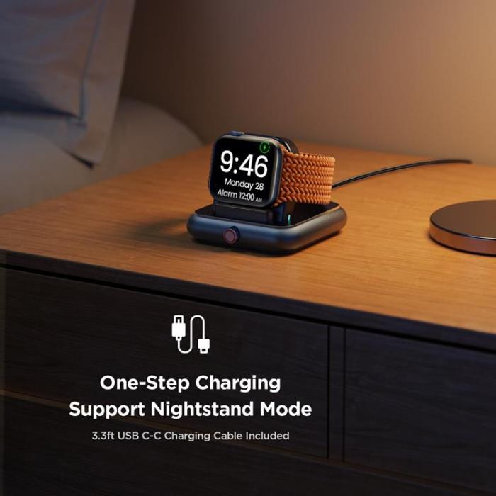 Joyroom - Joyroom Trådlös Laddare För Apple Watch Smartwatches - Svart