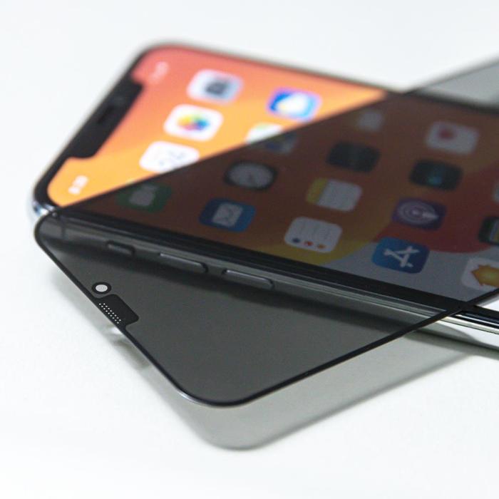 OEM - iPhone 12 Pro Max Sekretess Skärmskydd Härdat Glas