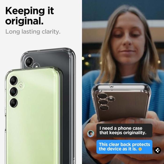 UTGATT - Spigen Galaxy A14 5G Mobiskal Ultra Hybrid - Clear