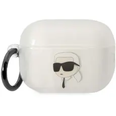 KARL LAGERFELD - Karl Lagerfeld Airpods Pro 2 Skal Ikonik Karl Lagerfeld - Clear