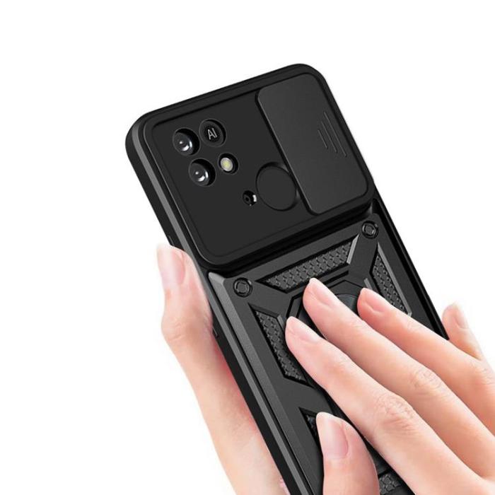 UTGATT - Camshield Pro Skal Xiaomi Redmi 10C - Svart