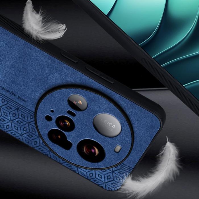 AZNS - AZNS Xiaomi 15 Ultra Fodral KonstLäder - Skyddande - Blå