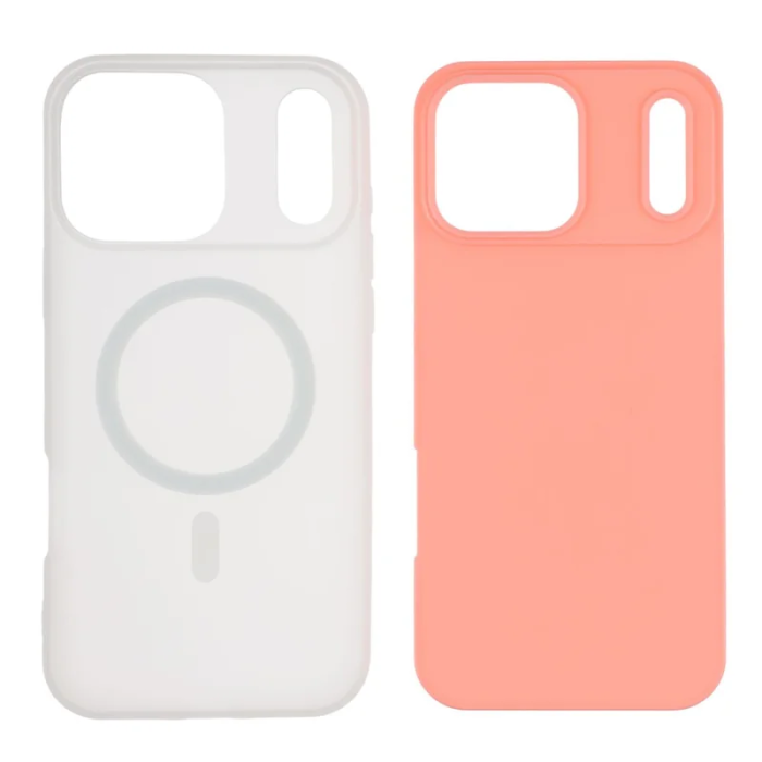 A-One Brand - iPhone 17 Pro Mobilskal Magsafe Frosted - Rosa