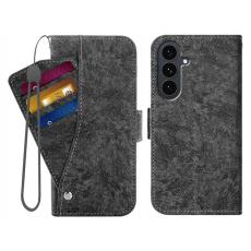 OEM - Samsung Galaxy S26 Pl&aring;nboksfodral Vattent&aring;lig M&aring;lning Konstl&auml;der - Svart