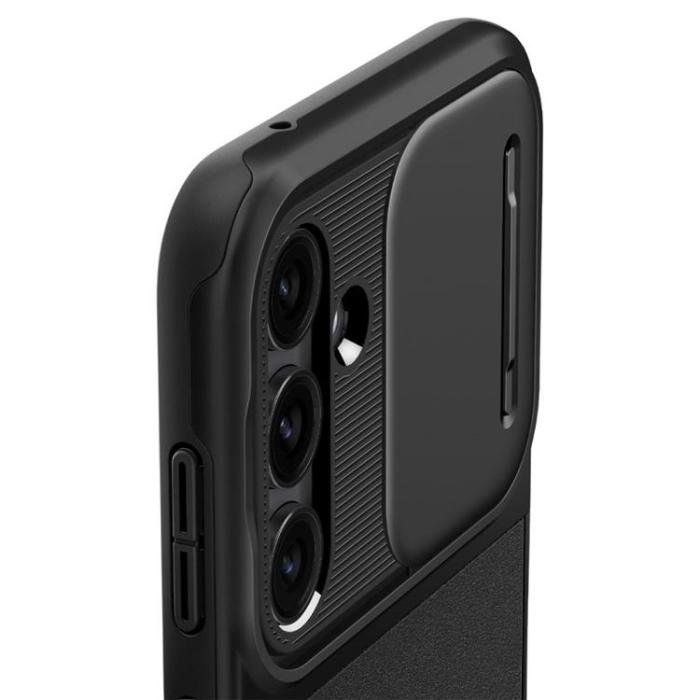 UTGATT - Spigen Galaxy S23 FE Mobilskal Optik Armor - Svart