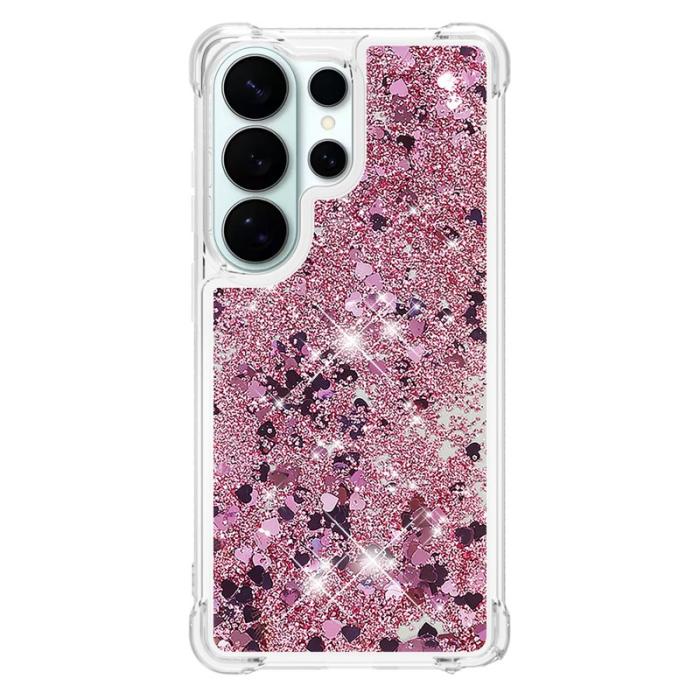 OEM - Mobilskal till Samsung Galaxy S26 Ultra TPU Glittrande Stötsäker - Roséguld