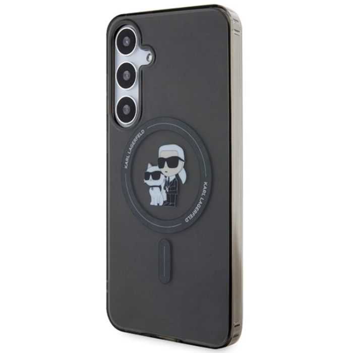 KARL LAGERFELD - Karl Lagerfeld Galaxy S24 Mobilskal Magsafe IML Choupette - Svart