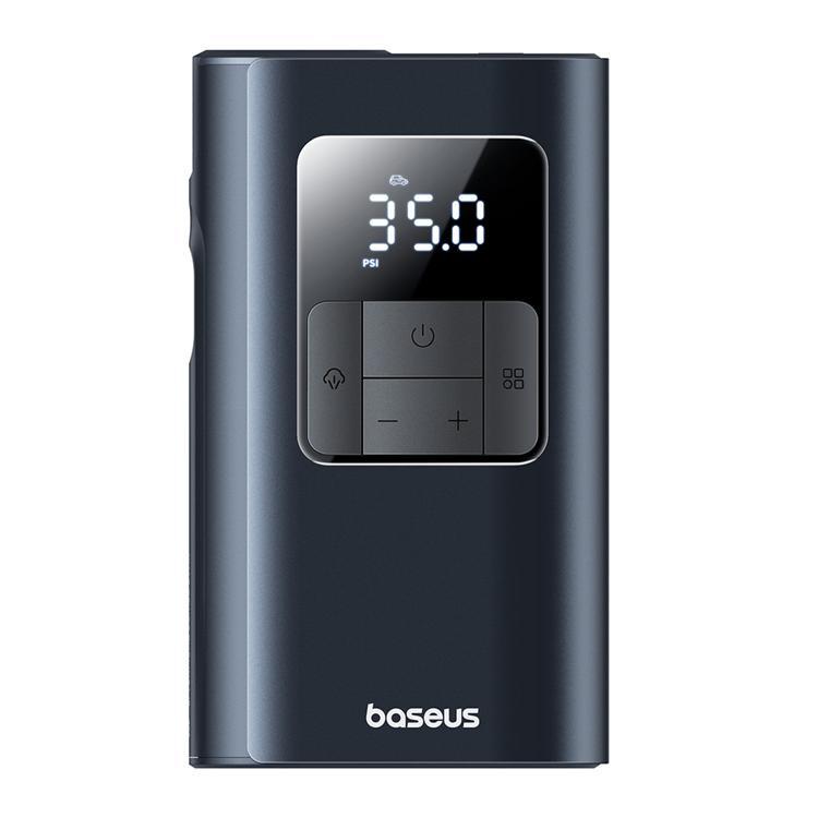Baseus Däckkompressor med Ficklampa och 6000mAh Powerbank
