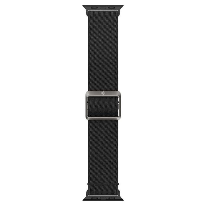 Spigen - Spigen Fit Lite Armband Apple Watch 4/5/6/7/8/SE/Ultra (42/44/45/49 mm) - Svart