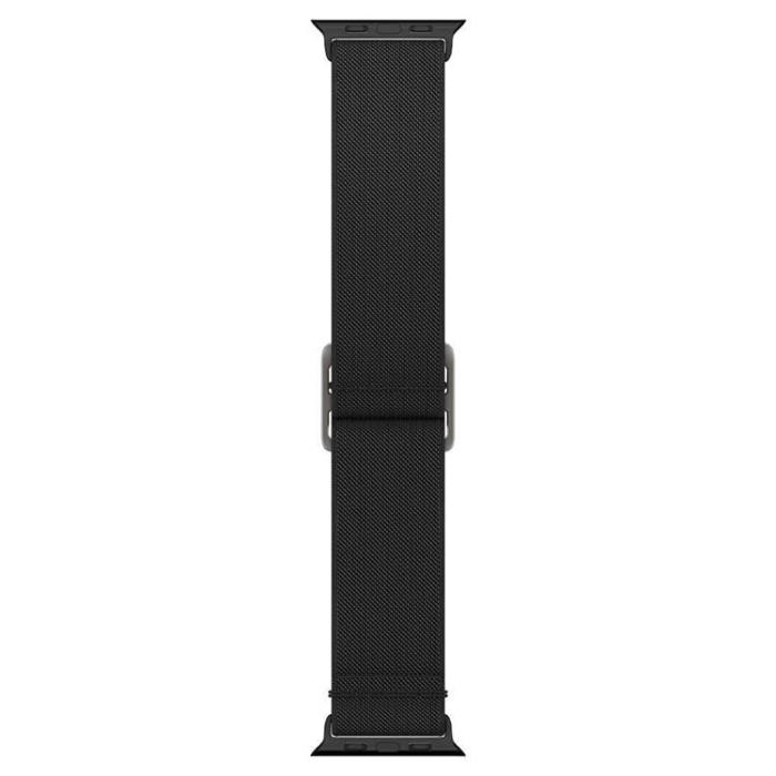 Spigen - Spigen Fit Lite Armband Apple Watch 4/5/6/7/8/SE/Ultra (42/44/45/49 mm) - Svart