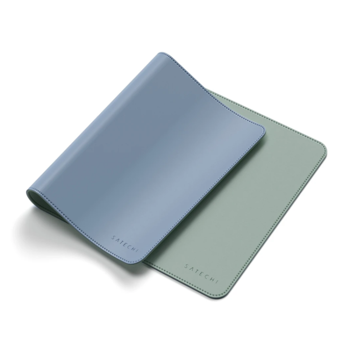 UTGATT1 - Satechi Eco-Leather Deskmate - Dubbelsidig - Blå / Grön