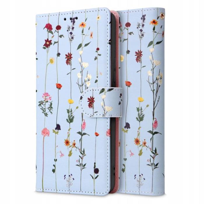 Tech-Protect - Tech-Protect Galaxy A34 5G Plånboksfodral Garden - Blå