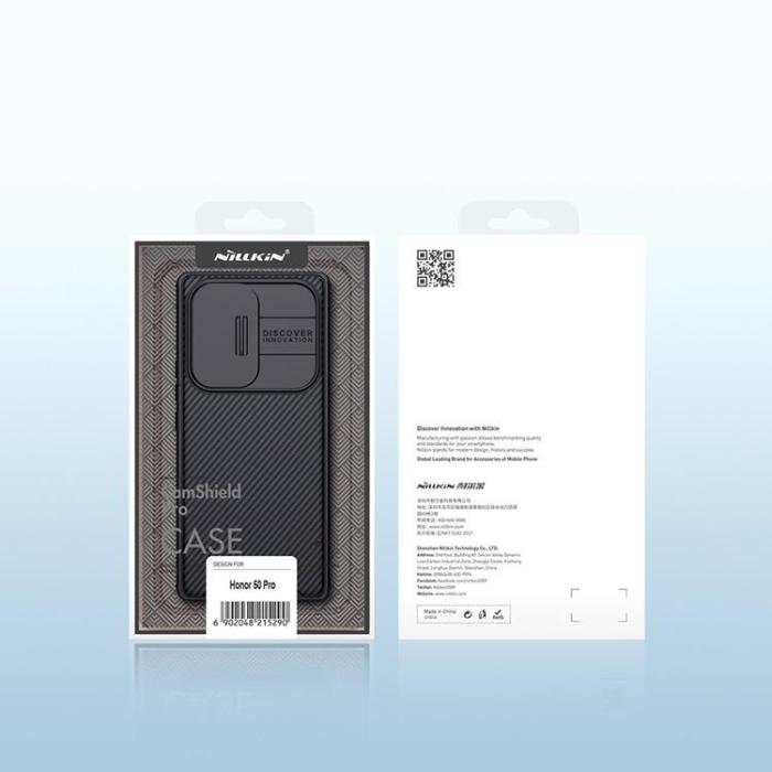 Nillkin - Nillkin Huawei Honor 50 Pro Skal CamShield Pro Armored - Svart