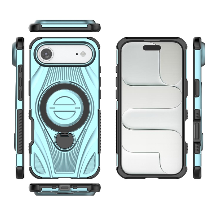 A-One Brand - iPhone Air Mobilskal MagSafe Magnetic Kickstand - Baby Blå