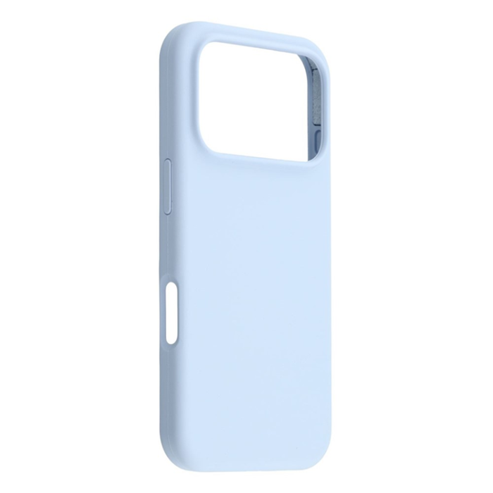 A-One Brand - iPhone 17 Pro Max Mobilskal Solid Silikon Shockproof - Babyblå
