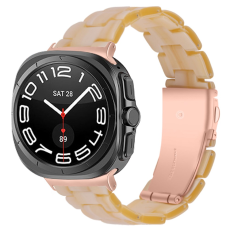 A-One Brand - Galaxy Watch 8/8 Classic (40/44/46mm) Armband Acrylic Resin - Ivory
