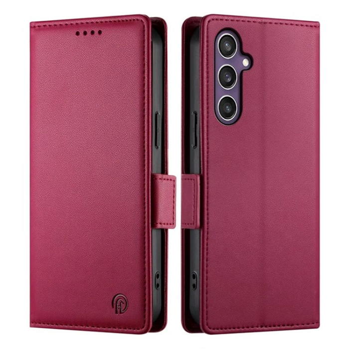 OEM - Galaxy S25 Plånboksfodral - Röd