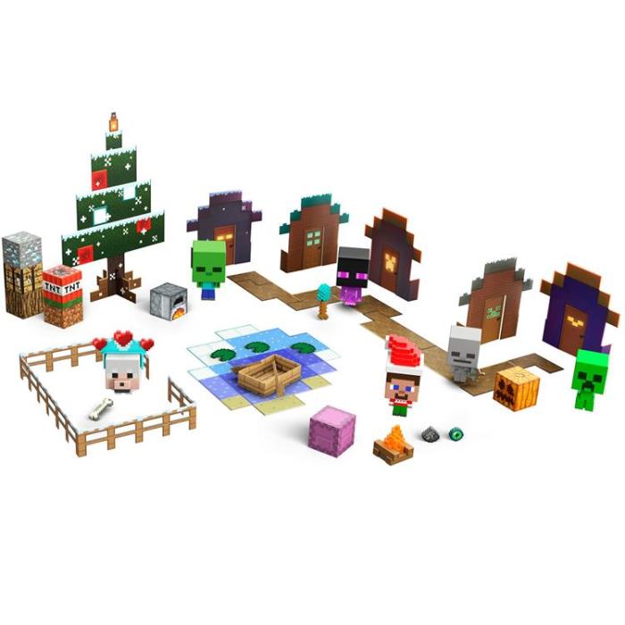 UTGATT1 - MINECRAFT Mob Head Minis Advevntskalender