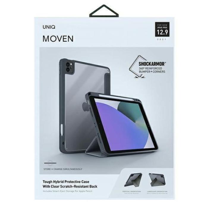 UNIQ - Uniq Moven iPad Pro 12.9 2021 Fodral - Charcoal Grå