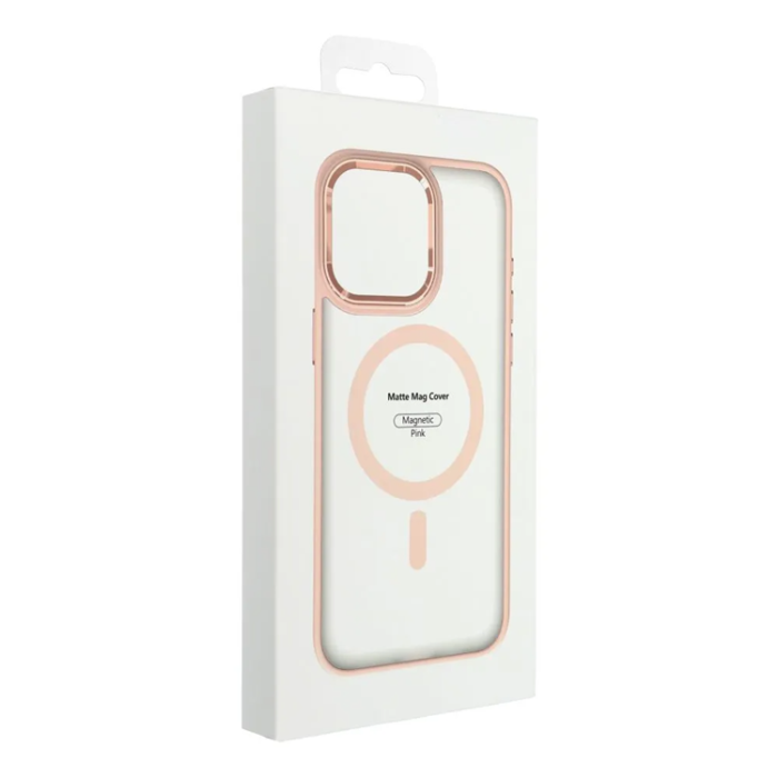 OEM - iPhone 15 Pro Max Mobilskal Magsafe Matte - Rosa
